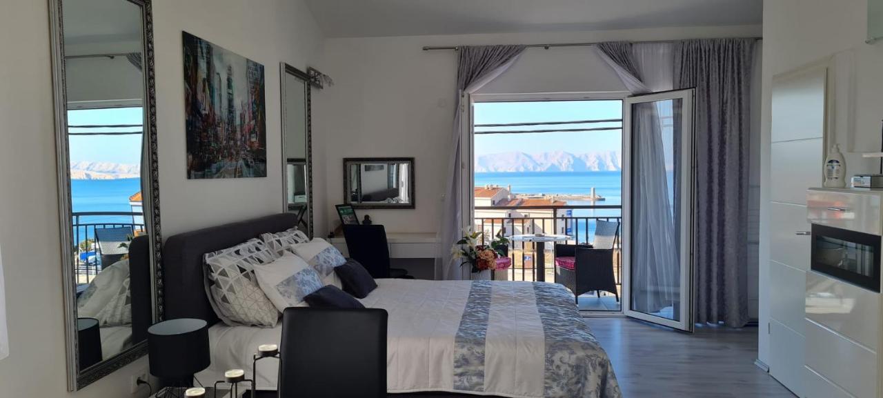 Apartamento Beautyful Sea View 6 Luxury Studio Danijela Senj  Exterior foto